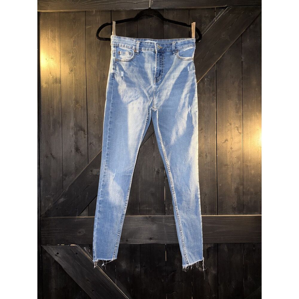 Denim Co Girls Light Wash Skinny Jeans Size 8